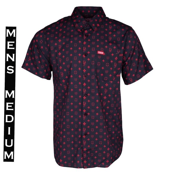 DIXXON FLANNEL - Bougie Drip SS PARTY SHIRT - Men's M - Picture 1 of 11